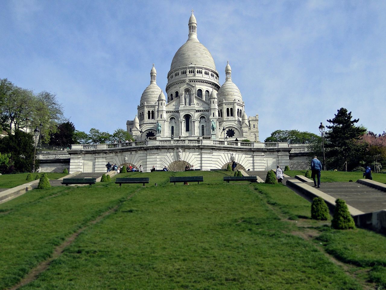 At Basilique du Sacré-Cœur