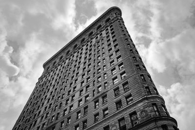 Low angle view of historical building against sky