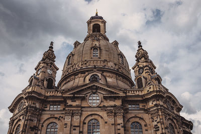 Low angle view of building against sky