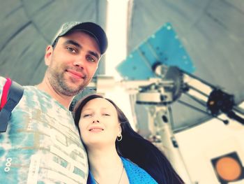 Portrait of smiling young man
