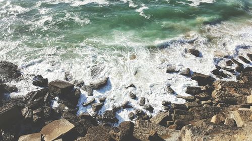 Aerial view of sea