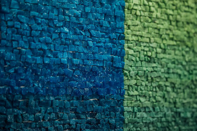 Detail shot of brick wall