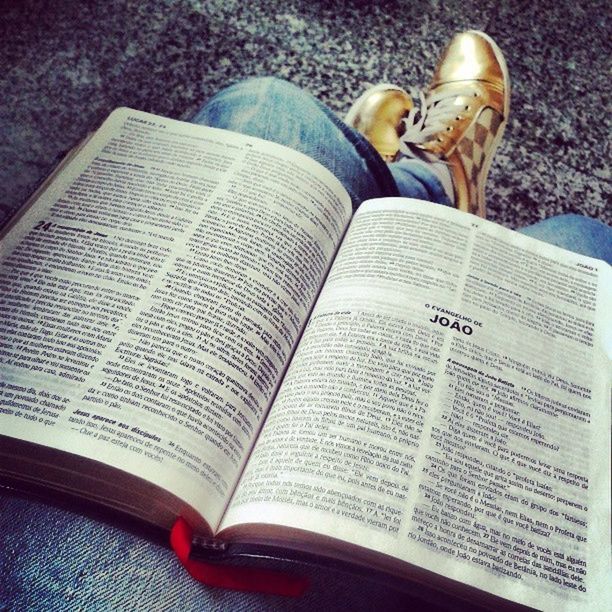 indoors, high angle view, text, book, communication, still life, paper, close-up, table, education, western script, shoe, page, open, pen, part of, directly above, pair, personal accessory