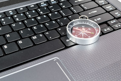 Close-up of computer keyboard