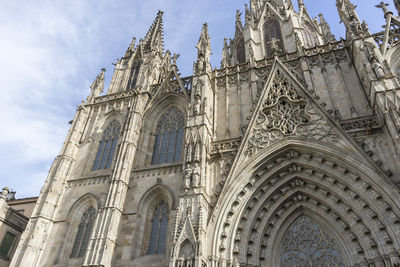 Low angle view of cathedral against sky