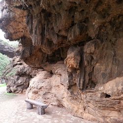 Rocks on rock formation