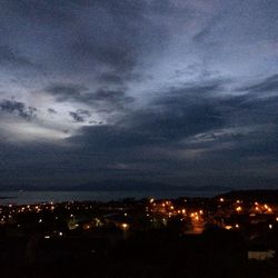 Cityscape at night