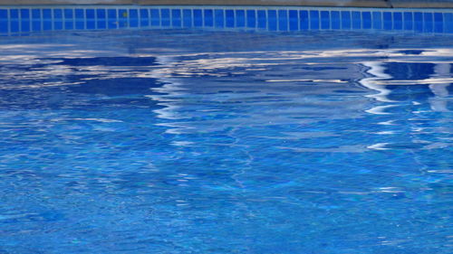 High angle view of seascape