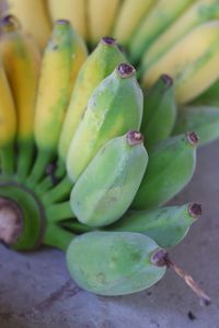 High angle view of fruits