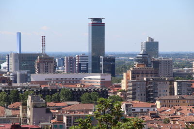 Buildings in city