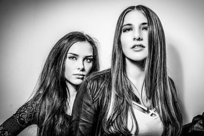 Portrait of a beautiful young woman