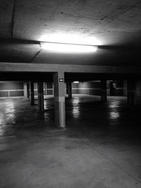 Empty corridor of building