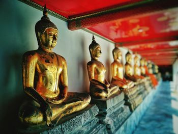 Statue in temple