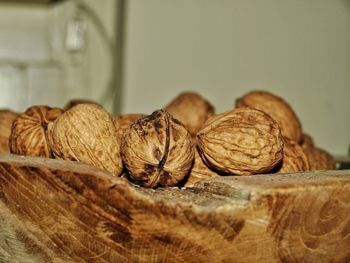 Close-up of walnuts