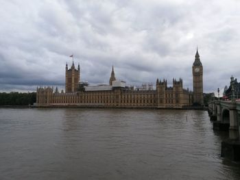 View of buildings at waterfront