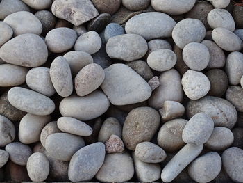 Full frame shot of stones