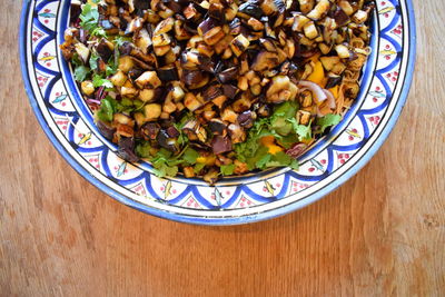 Close-up of food in plate