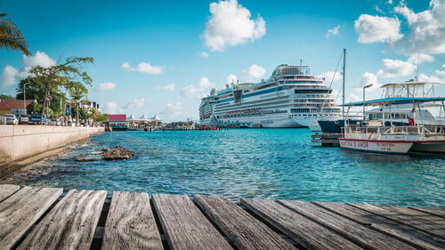 Panoramic view of sea against sky