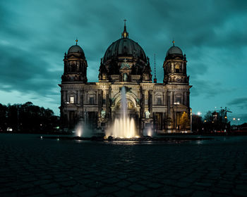 Low angle view of church