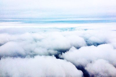 Scenic view of clouds against sky