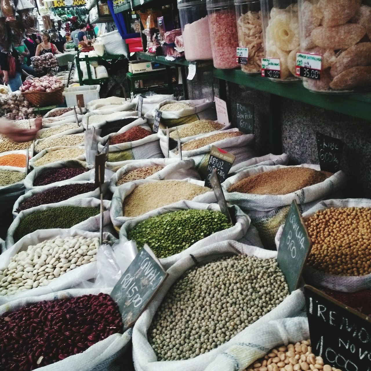 VEGETABLES FOR SALE IN MARKET