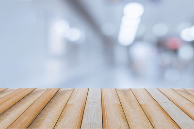 Close-up of wooden plank