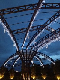 Low angle view of bridge