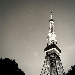 Low angle view of tower
