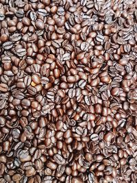 Full frame shot of coffee beans