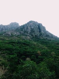 Scenic view of mountains