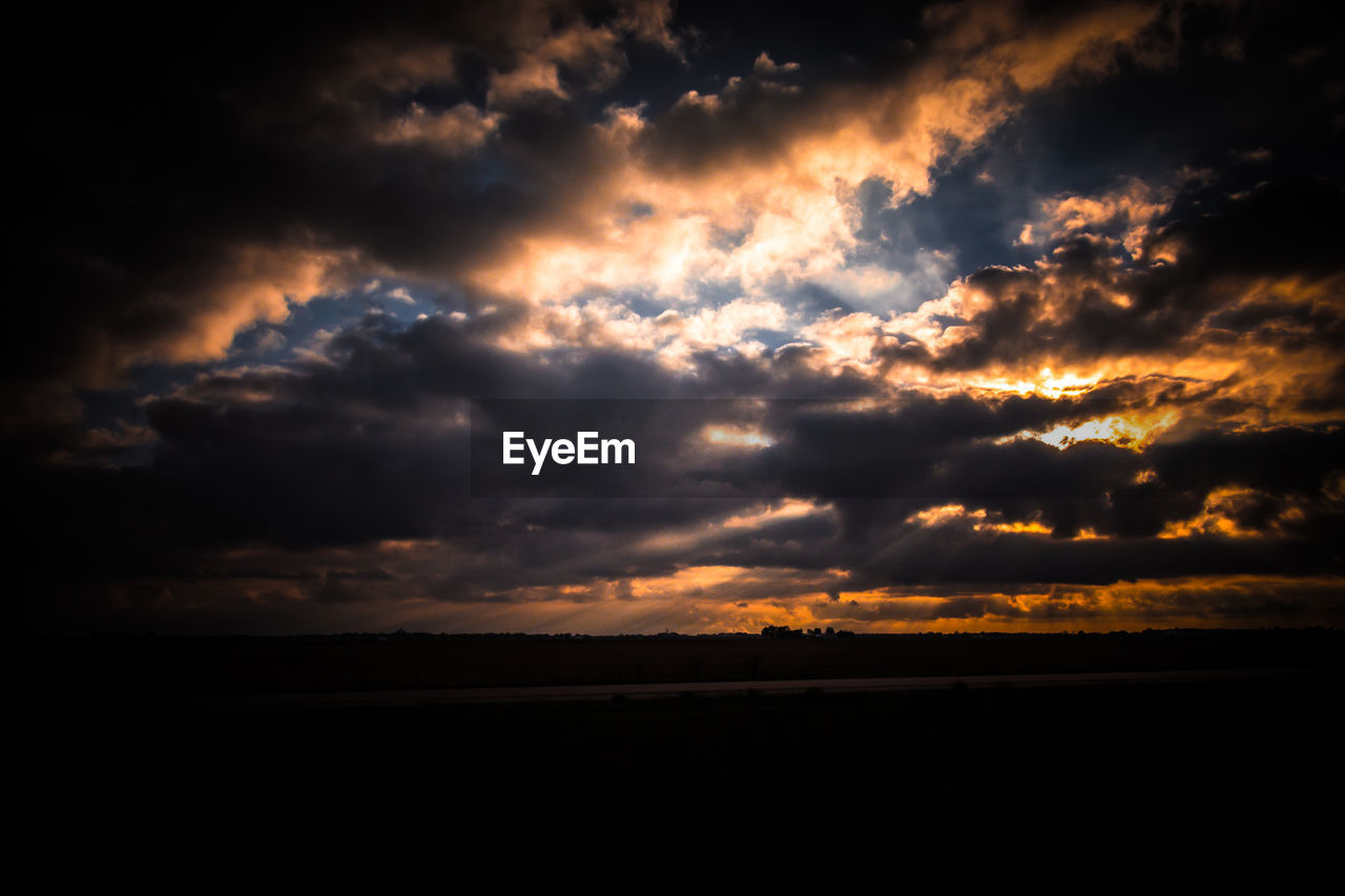 SCENIC VIEW OF STORM CLOUDS IN SKY