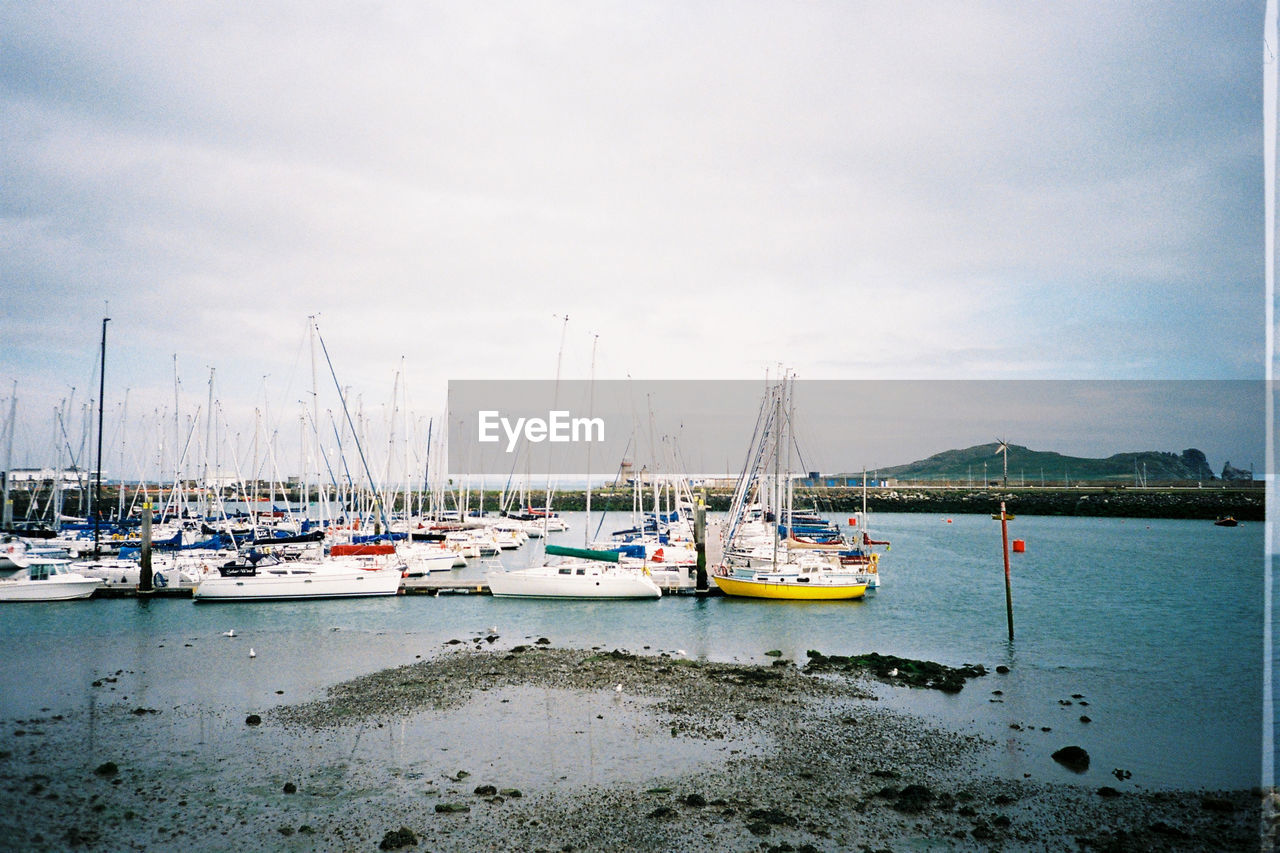 VIEW OF BOATS IN MARINA