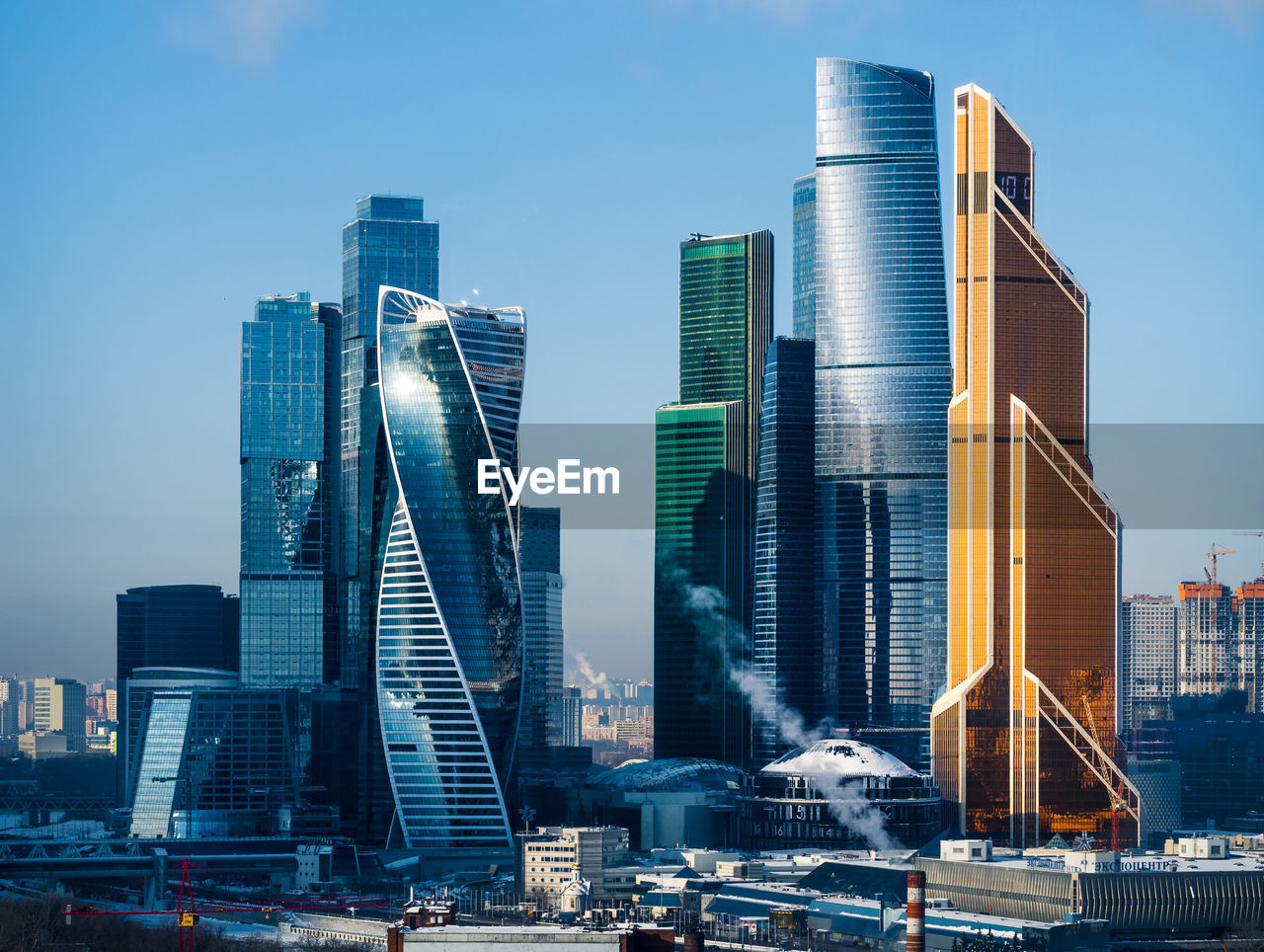 Skyscrapers in city