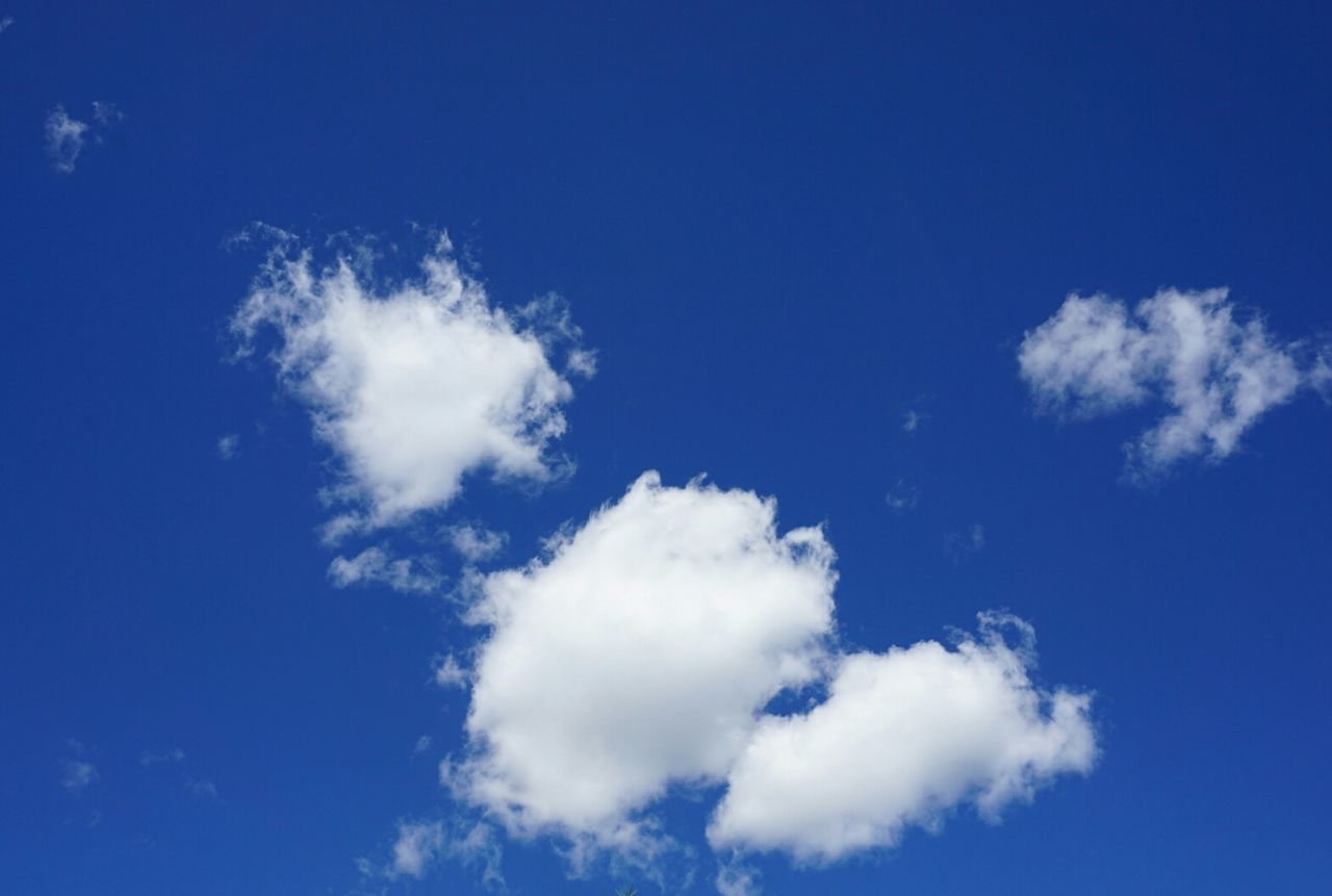 Low angle view of cloudy sky