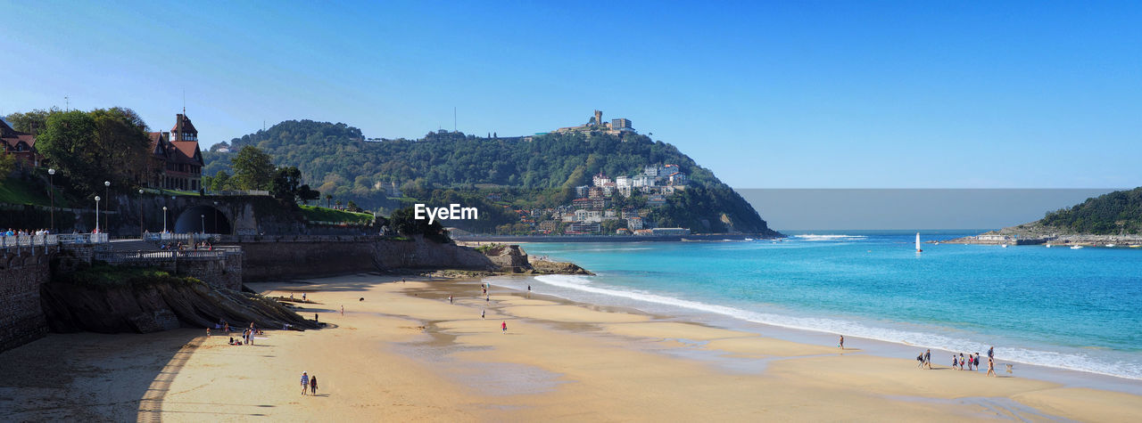 Scenic view of beach