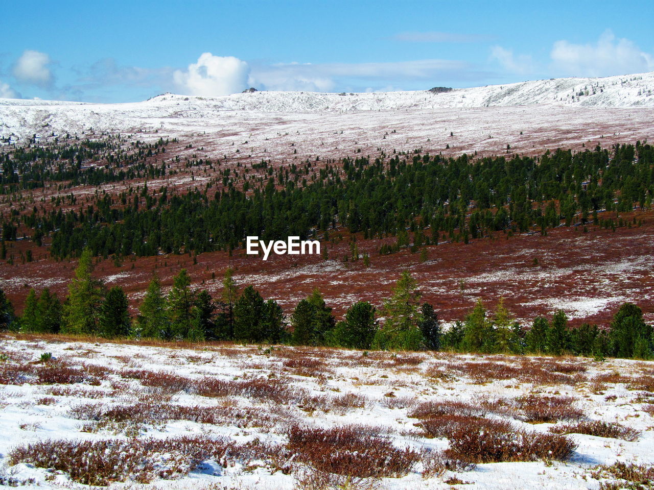 SCENIC VIEW OF SNOWCAPPED MOUNTAIN AGAINST SKY