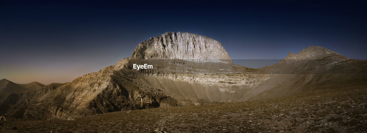 Throne of zeus, mount olympus, greece