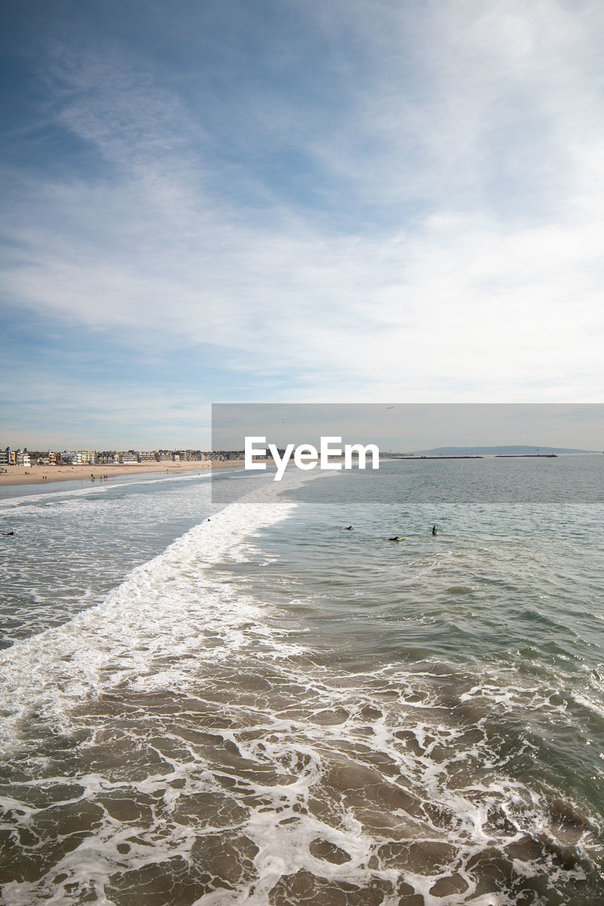 VIEW OF SEA AGAINST SKY