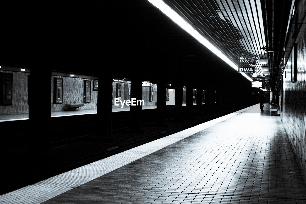 TRAIN AT RAILROAD STATION