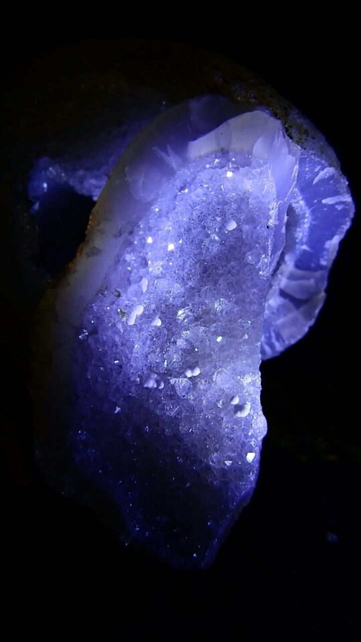 Detail shot of crystal