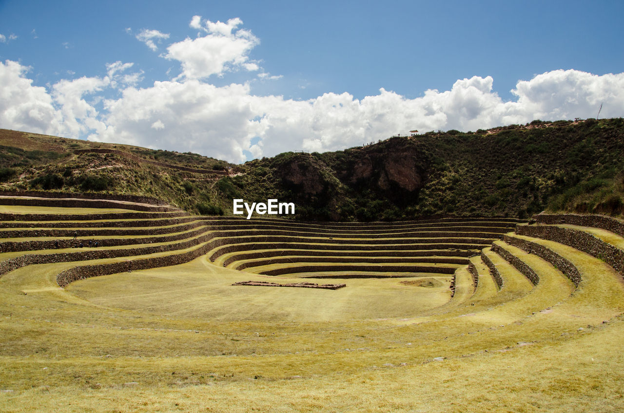 Amphitheater at andes mountains