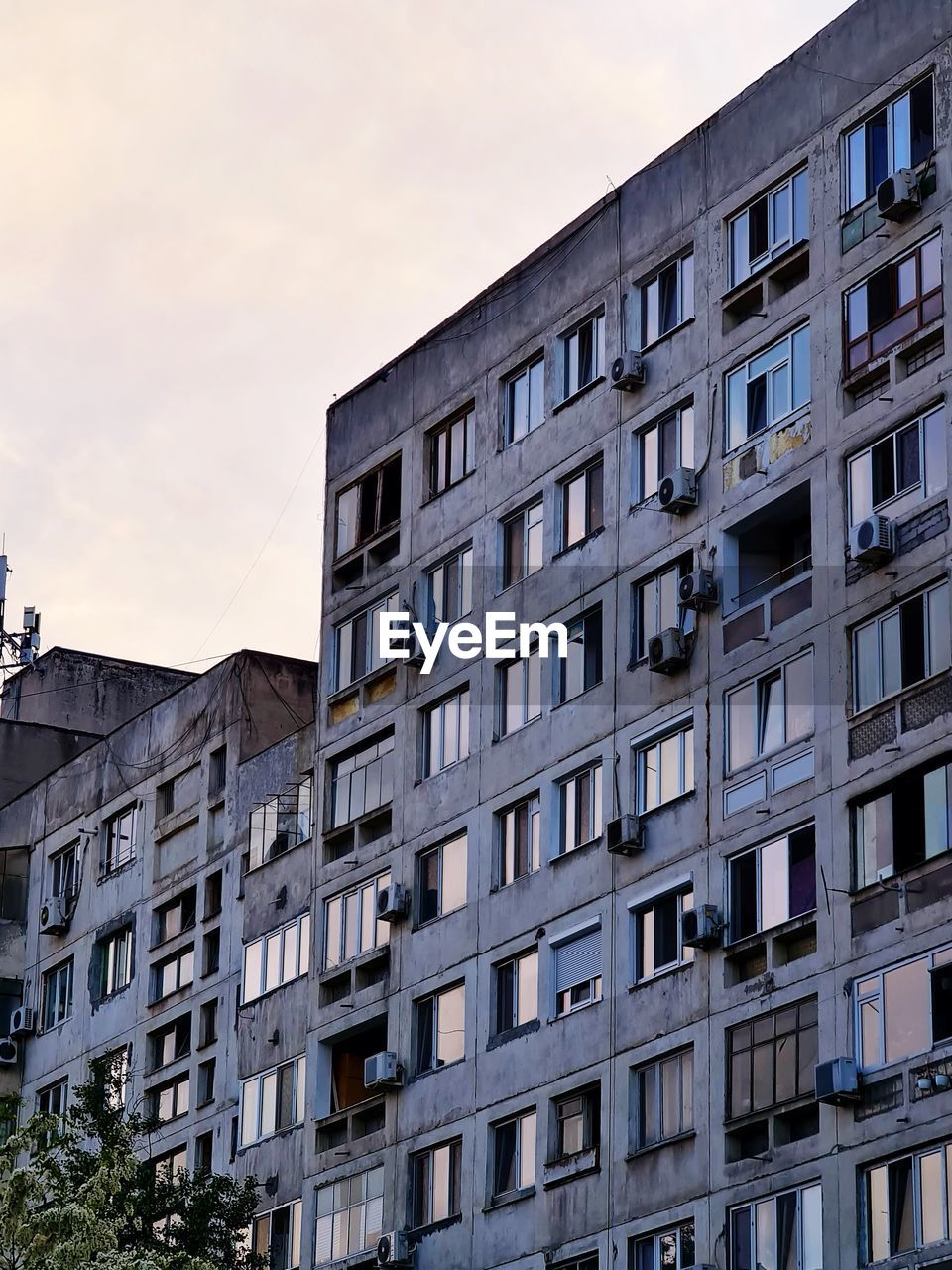 Low angle view of building against sky