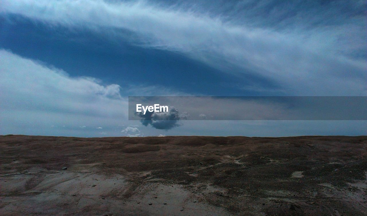 SCENIC VIEW OF DESERT AGAINST SKY