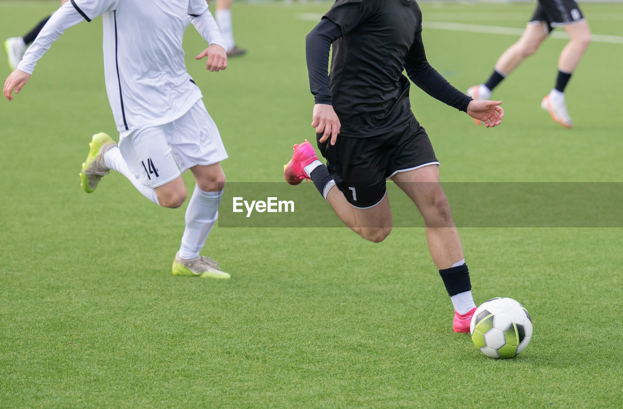 people playing soccer