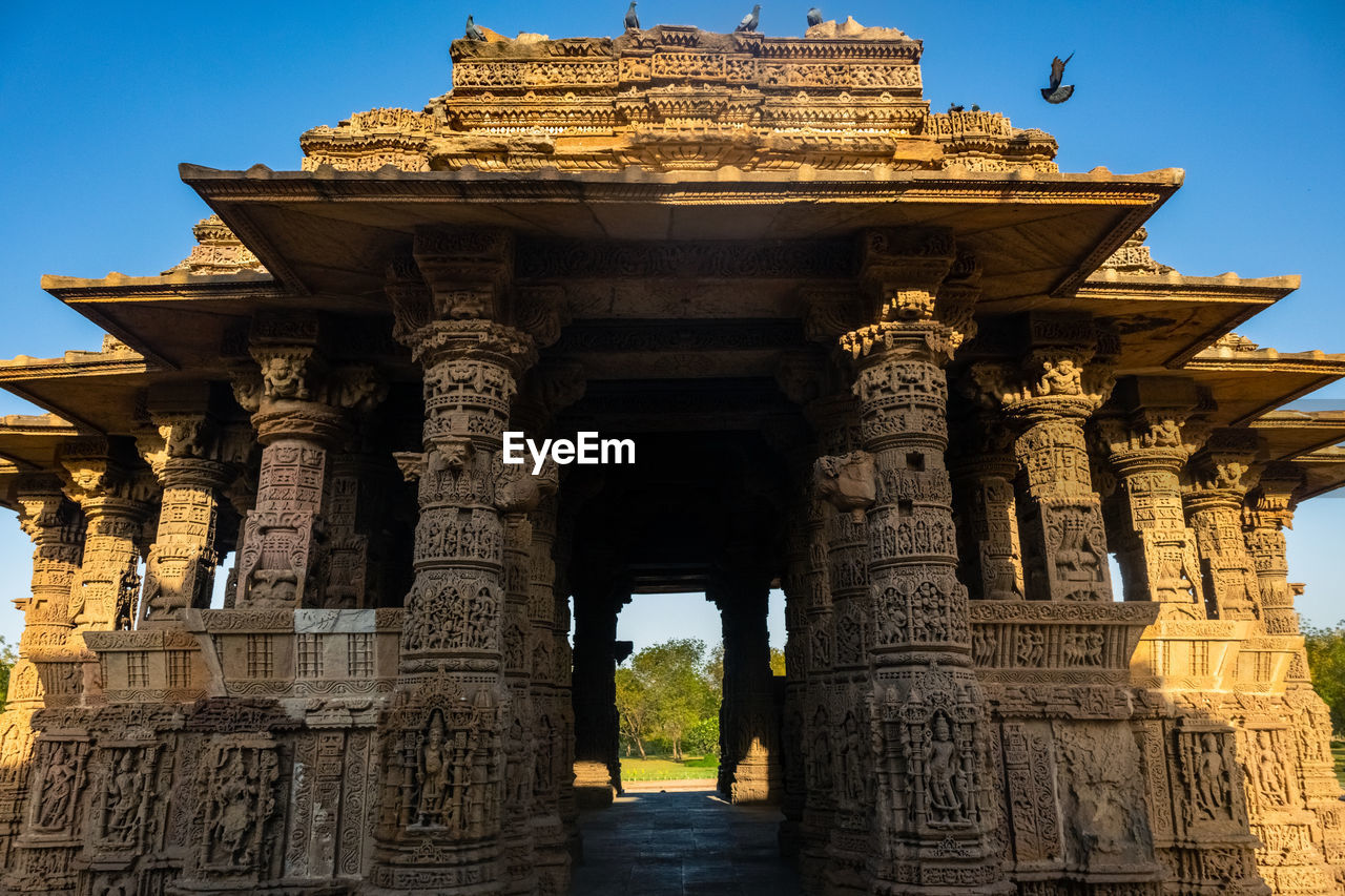 View of old temple