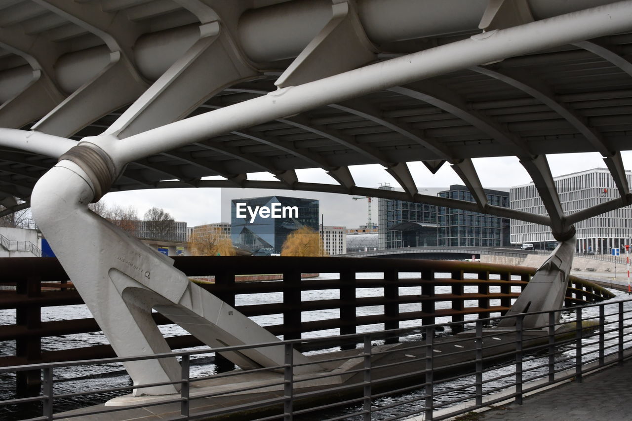 VIEW OF FOOTBRIDGE IN CITY