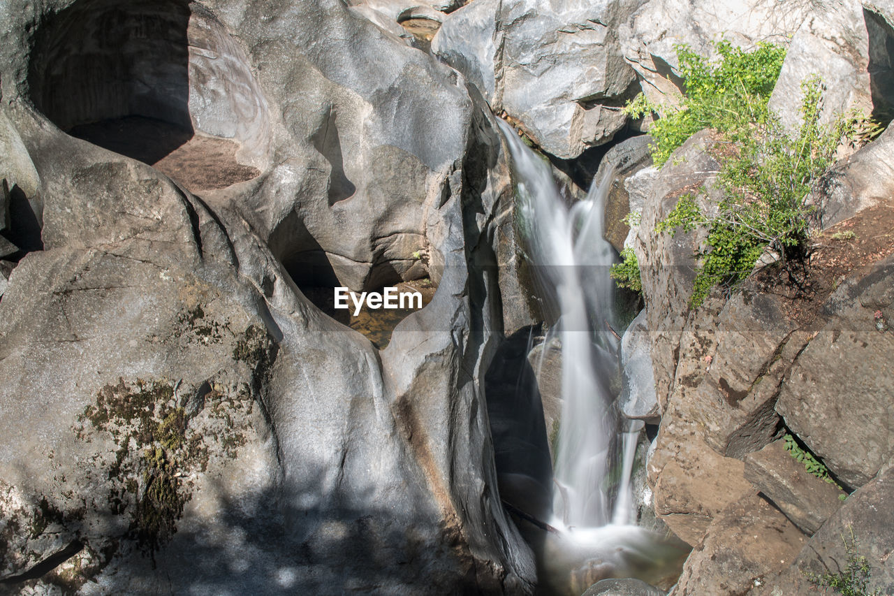 VIEW OF WATERFALL
