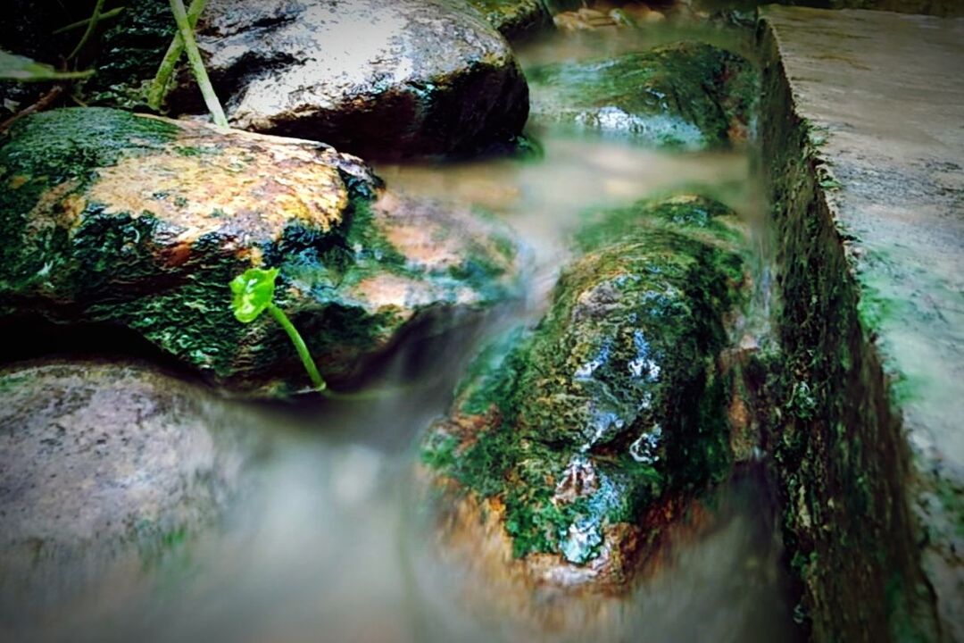 PANORAMIC SHOT OF WATERFALL