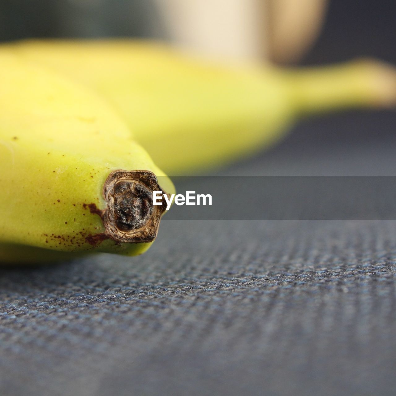 Close-up of banana on table