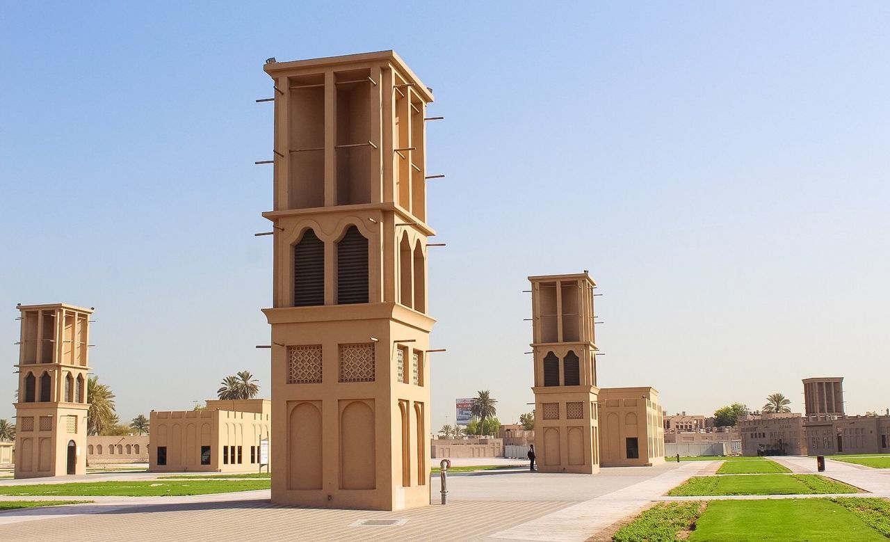 View of building against clear sky